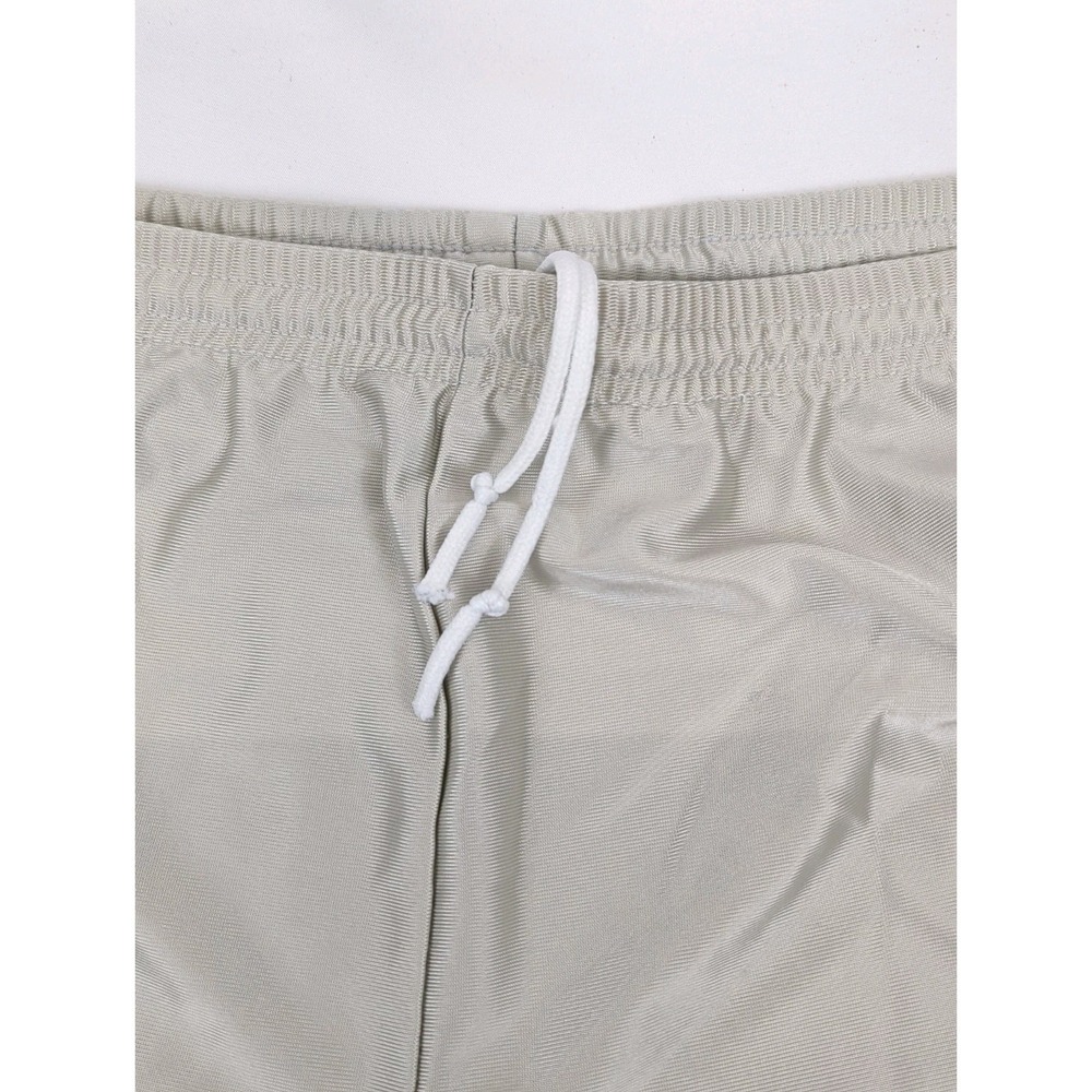 Vintage Nike Jersey Basketball Shorts White Drawstring Check Workout Gym Running - Picture 2 of 6